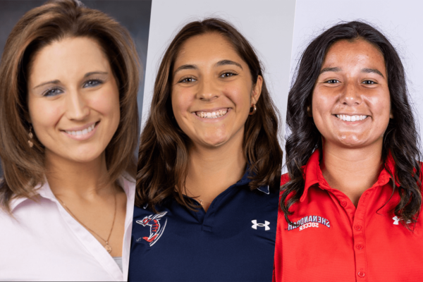 Headshots of Maya Horner, Gabriella Raspanti and Michelle Gruver